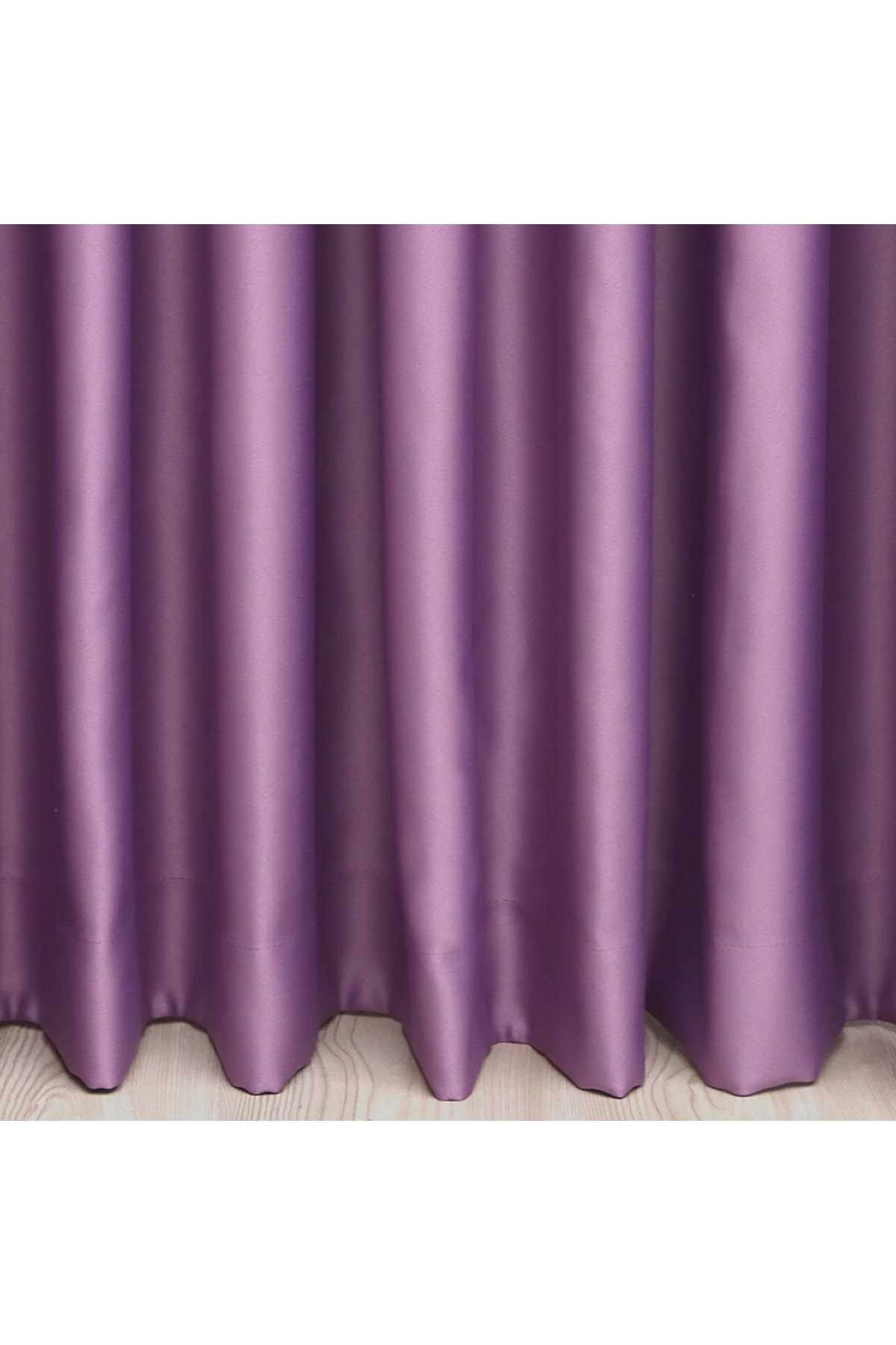 Lüx Saten Blackout Karartma Fon Perde Yüksek Kaliteli 1/2,5 Norma