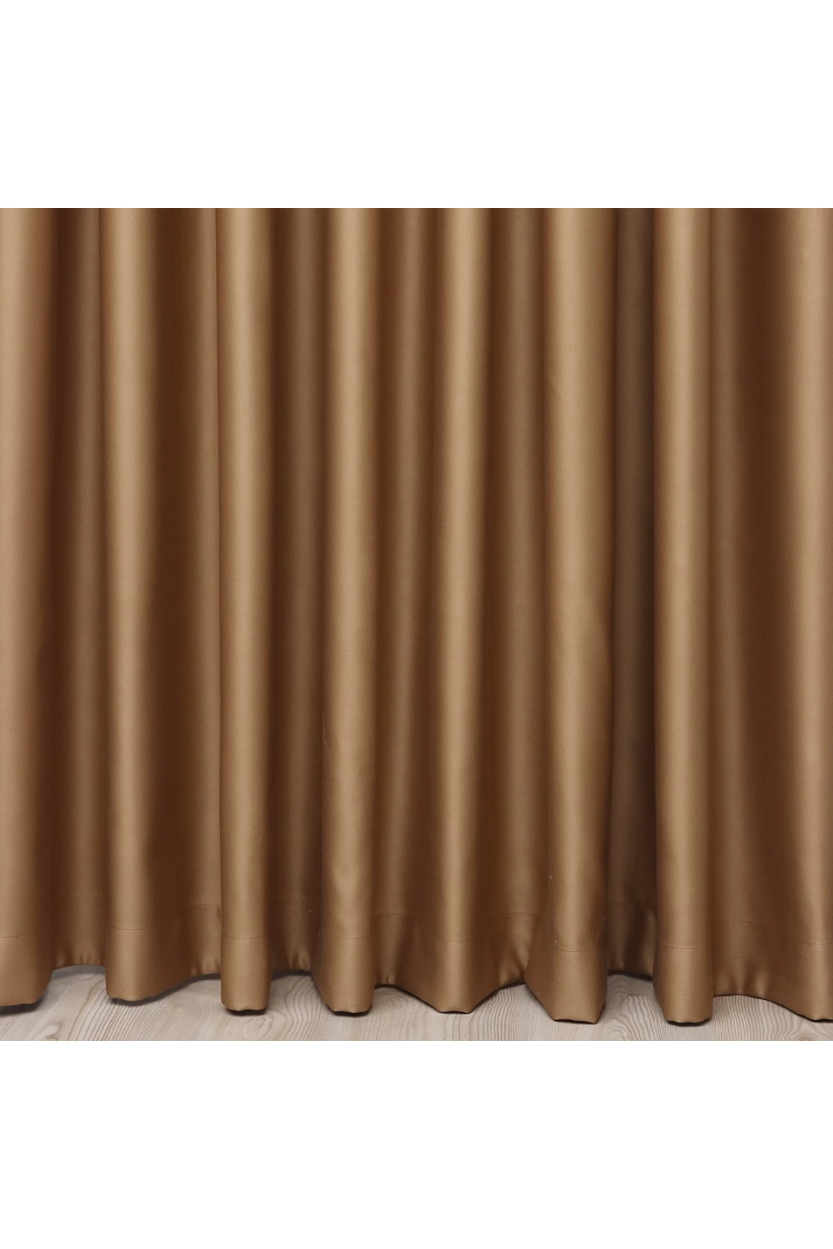 Lüx Saten Blackout Karartma Fon Perde Yüksek Kaliteli  1/2,5 Norm