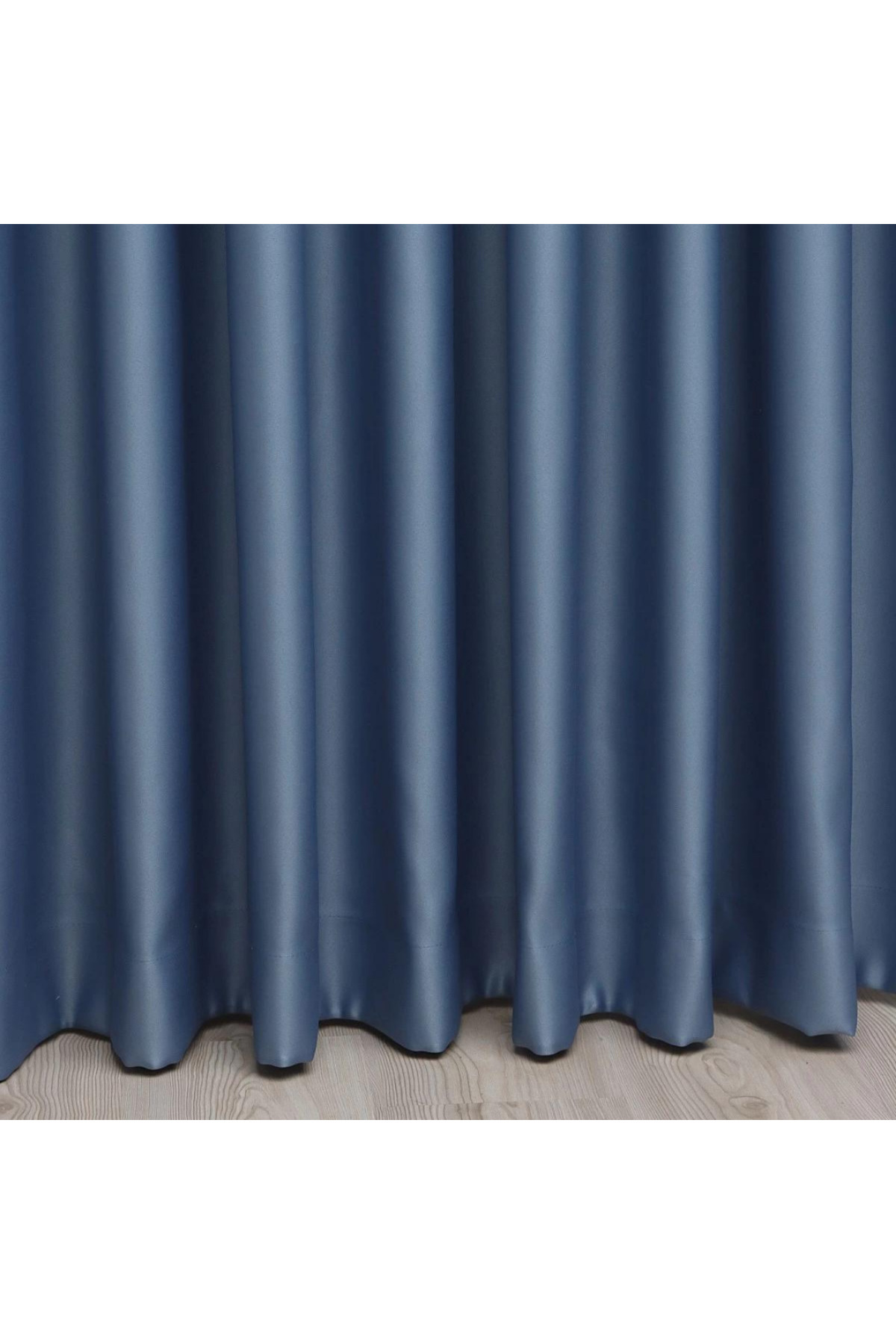 Lüx Saten Blackout Karartma Güneşlik Perde Yüksek Kaliteli Düz Pi