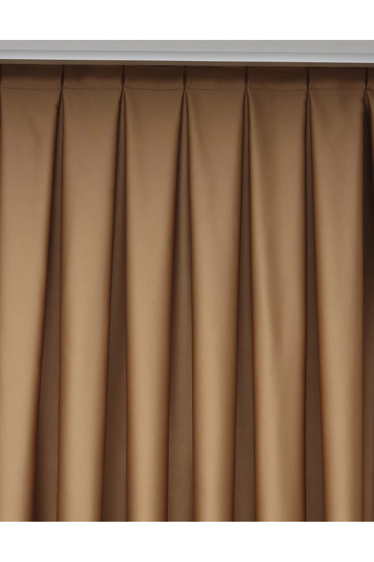 Lüx Saten Blackout Karartma Güneşlik Perde Yüksek Kaliteli Düz Pi