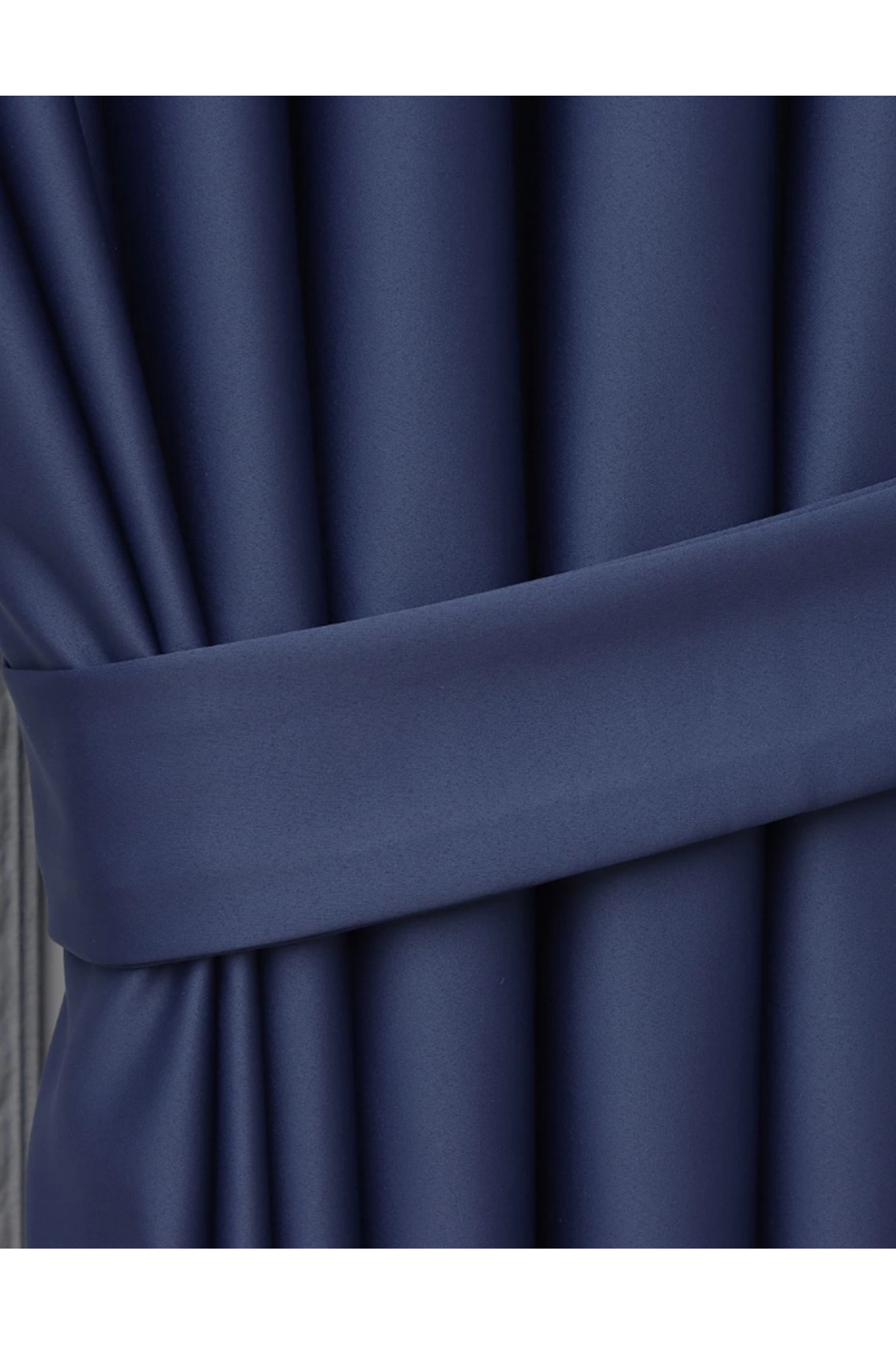 Lüx Saten Blackout Karartma Güneşlik Perde Yüksek Kaliteli Düz Pi