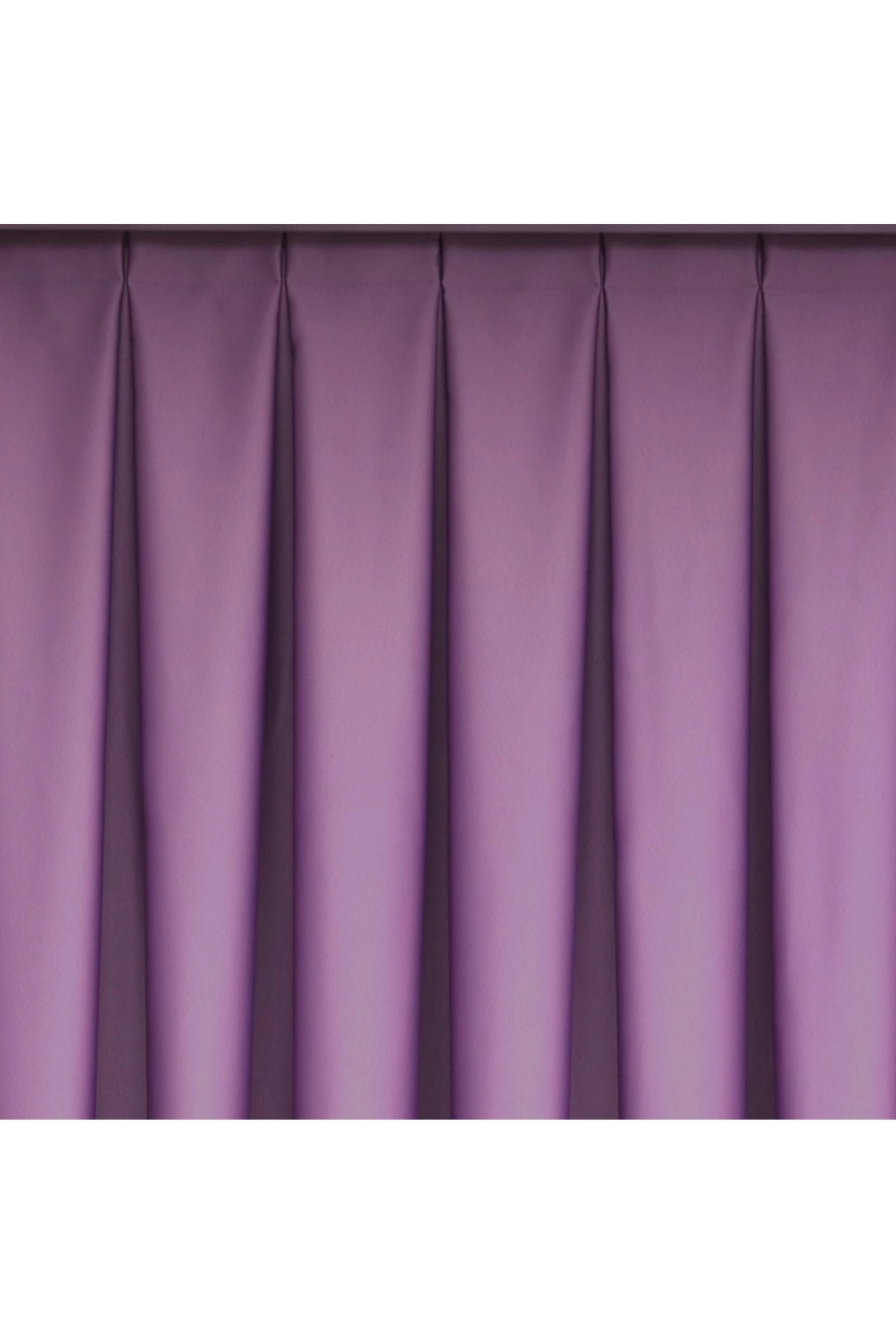 Lüx Saten Blackout Karartma Fon Perde Yüksek Kaliteli 1/3 Sık Pil