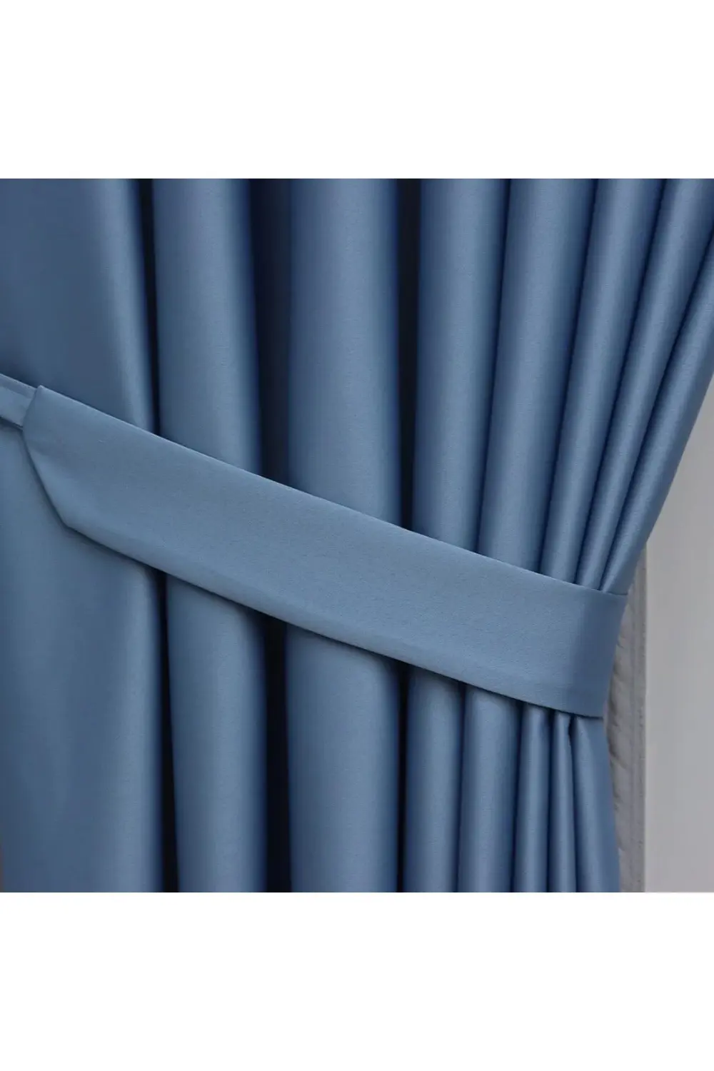 Lüx Saten Blackout Karartma Fon Perde Yüksek Kaliteli 1/3 Sık Pil