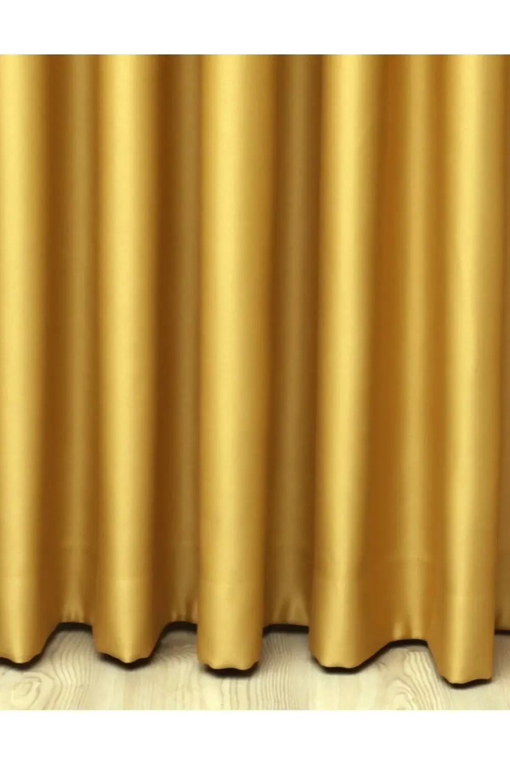 Lüx Saten Blackout Karartma Fon Perde Yüksek Kaliteli 1/2,5 Norma