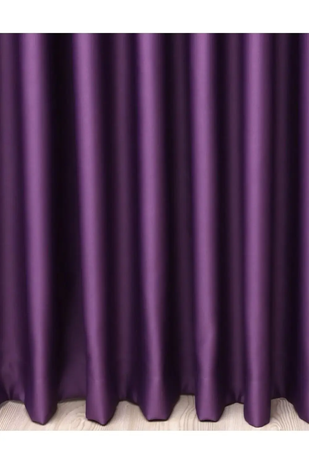 Lüx Saten Blackout Karartma Fon Perde Yüksek Kaliteli 1/3 Sık Pil