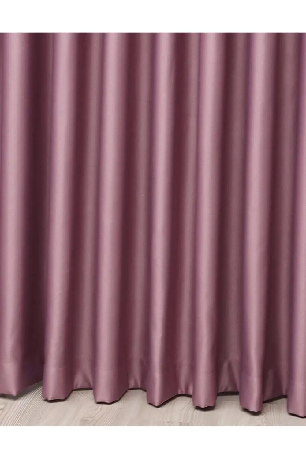 Lüx Saten Blackout Karartma Fon Perde Yüksek Kaliteli 1/2,5 Norma