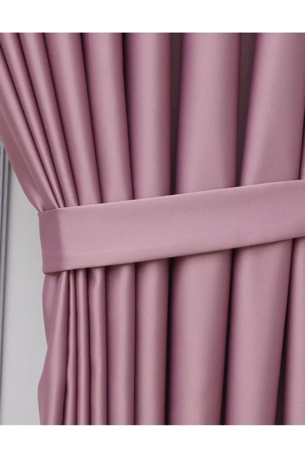 Lüx Saten Blackout Karartma Fon Perde Yüksek Kaliteli 1/2,5 Norma