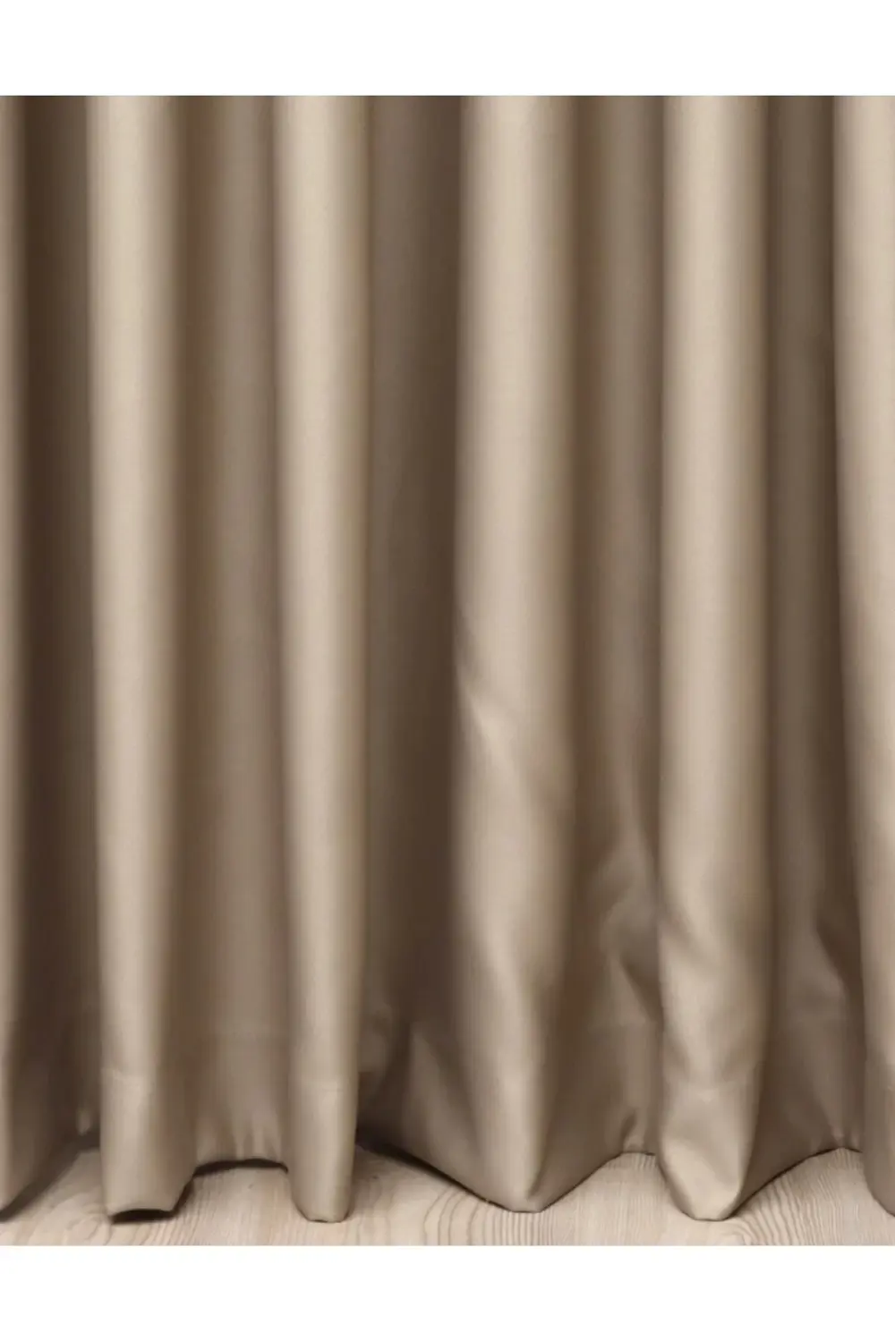 Lüx Saten Blackout Karartma Güneşlik Perde Yüksek Kaliteli Düz Pi