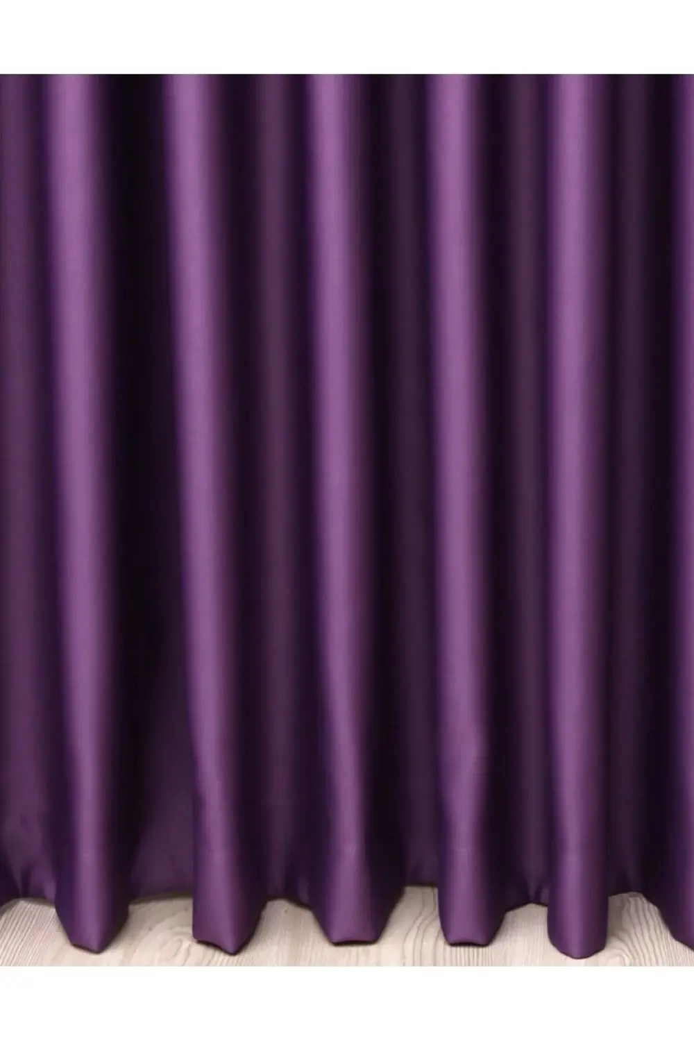 Lüx Saten Blackout Karartma Güneşlik Perde Yüksek Kaliteli Düz Pi