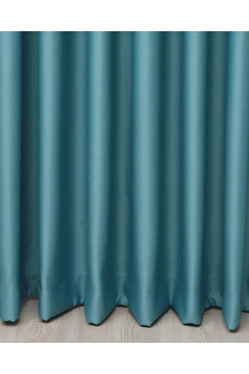 Lüx Saten Blackout Karartma Güneşlik Perde Yüksek Kaliteli Düz Pi