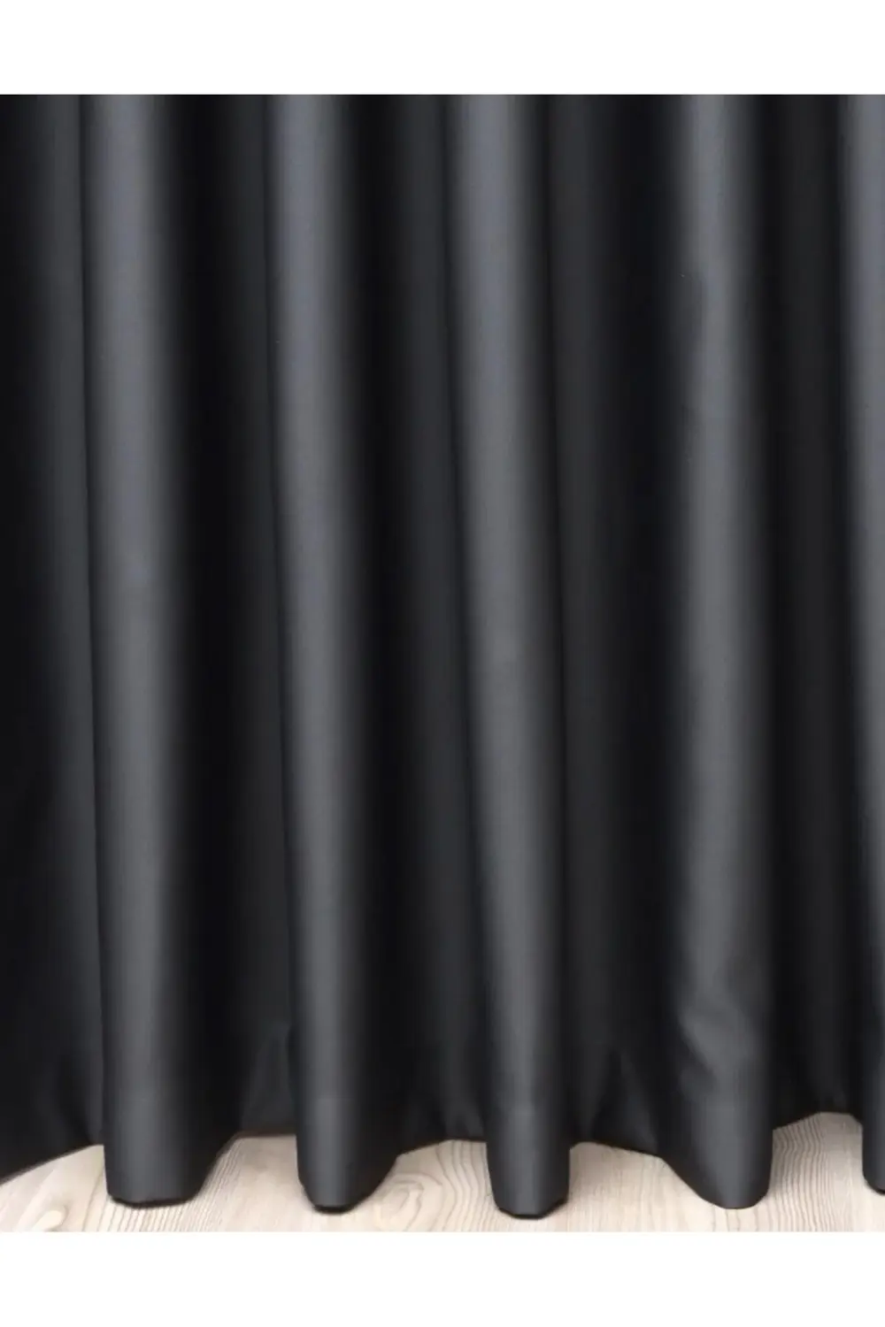 Lüx Saten Blackout Karartma Güneşlik Perde Yüksek Kaliteli Düz Pi