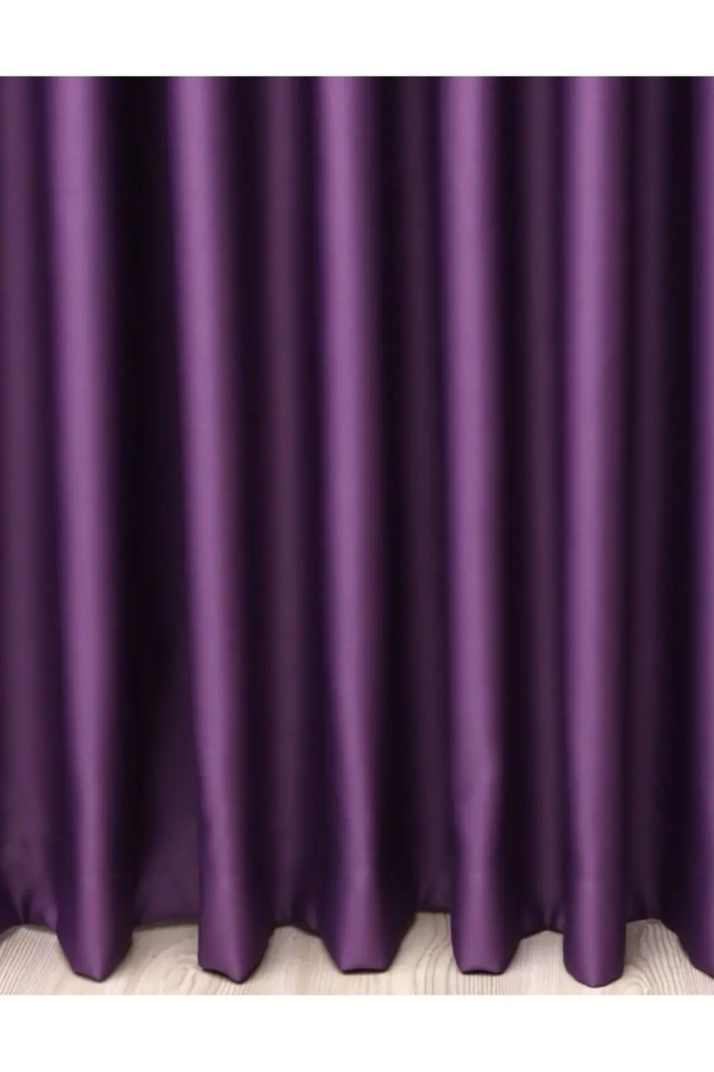 Lüx Saten Blackout Karartma Güneşlik Perde Yüksek Kaliteli Düz Pi