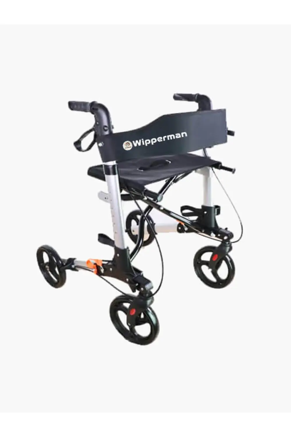 lüx yürüteç hafif 4 tekerli Alüminyum Tekerlekli Lüks Rolatör Fre