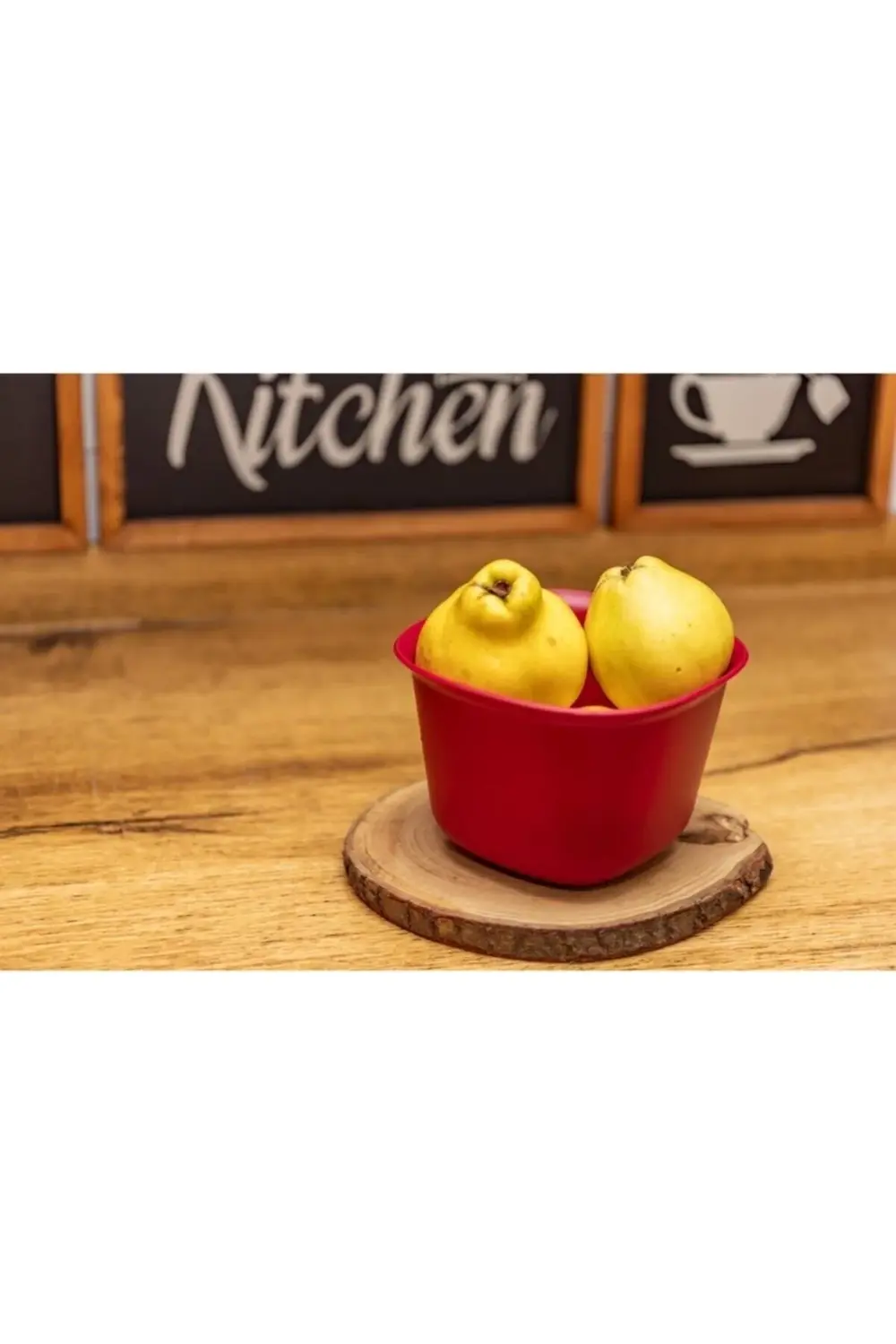 Luxmilard Ultra Wide Form Özel Desenli Süzgeç Ve Kase 3 Lü Set Kı