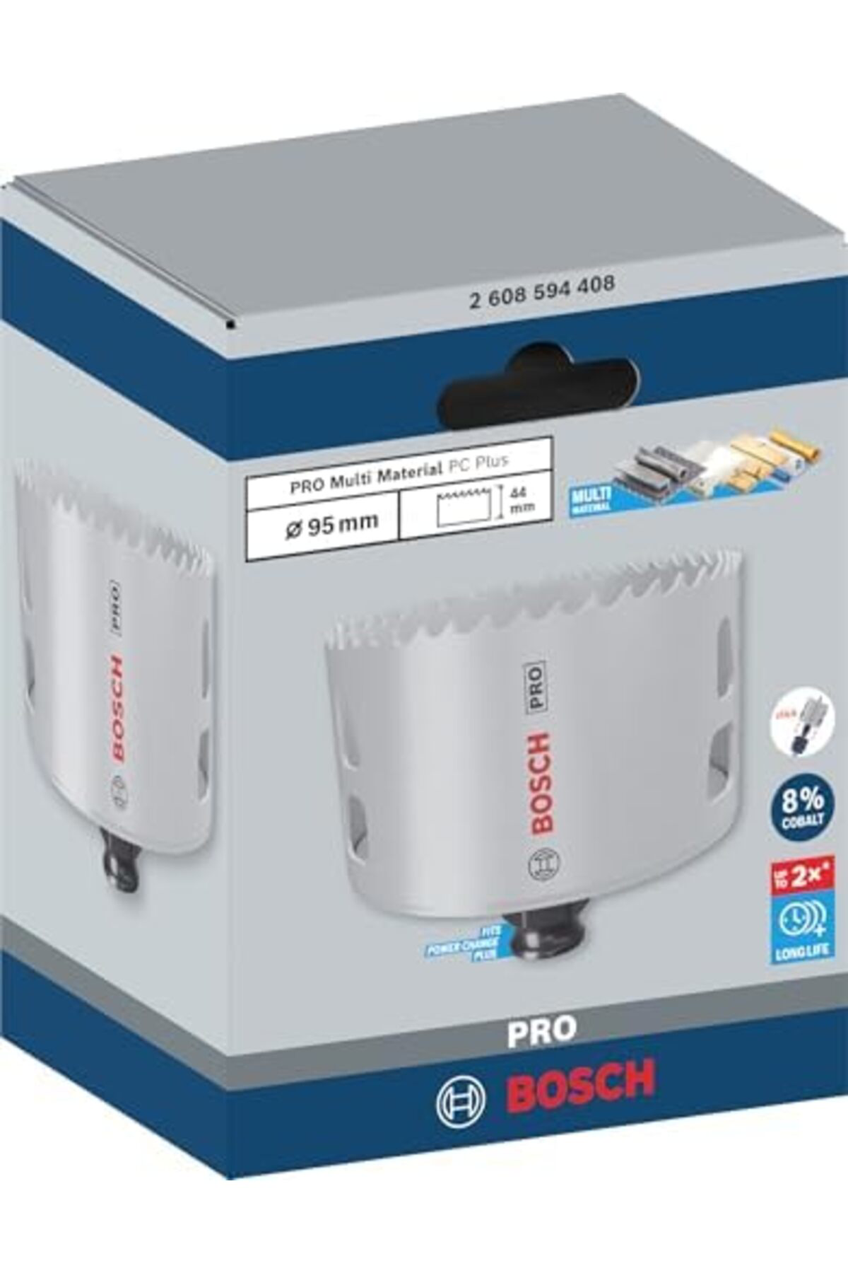 LuxShoping 1 x PRO Multi Material Power Plus Hole Testere (Softwo