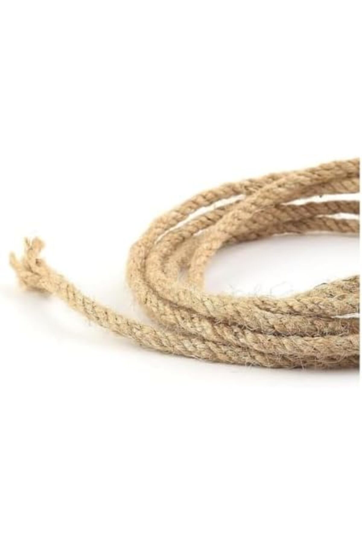 LuxShoping 10 Metre Doğal Jüt İp – Hasır Dekoratif İp | El Sanatl