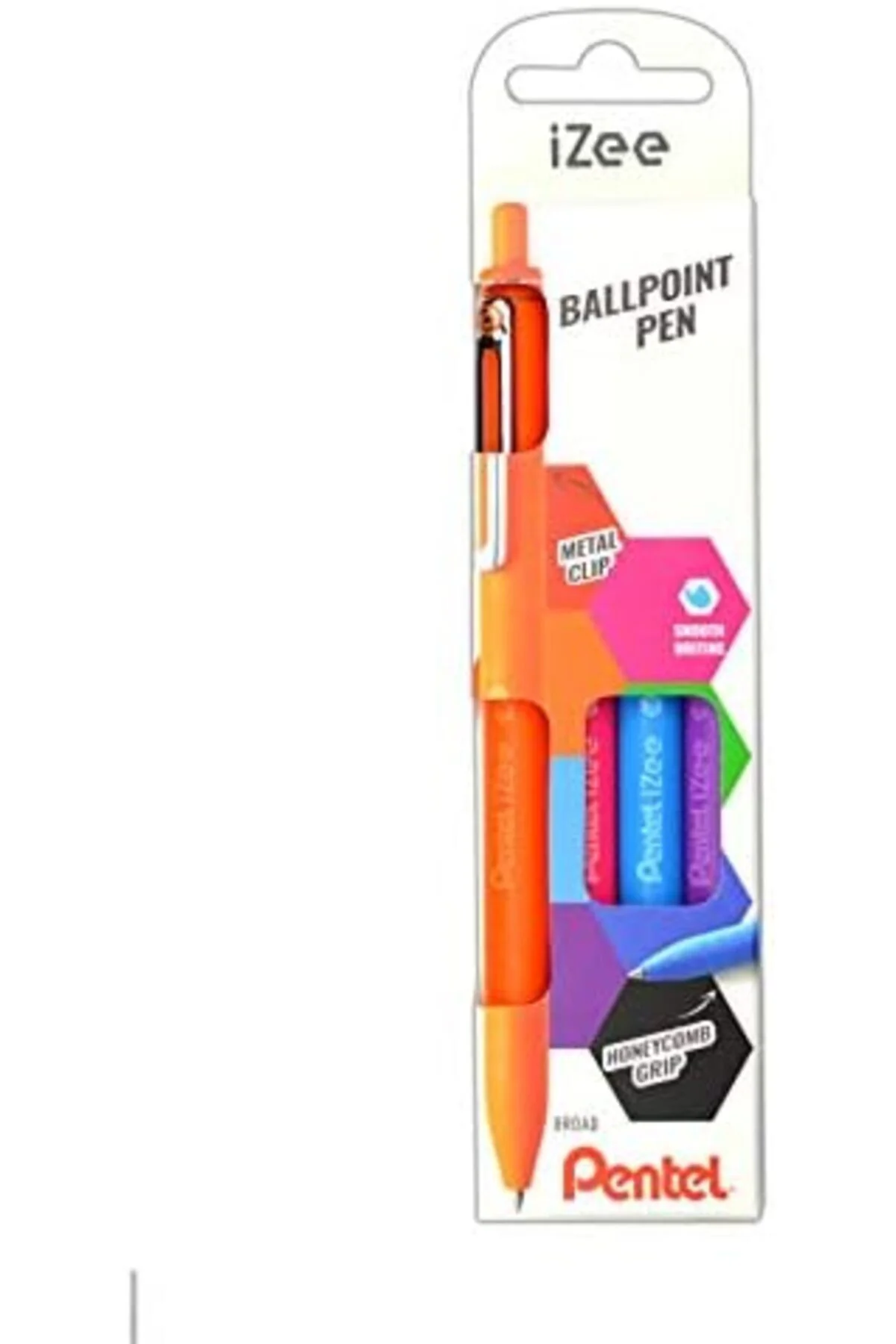 LuxShoping 1.0 mm Yağ Bazlı Mekanizmalı Roller Kalem - iZEE - 4'l