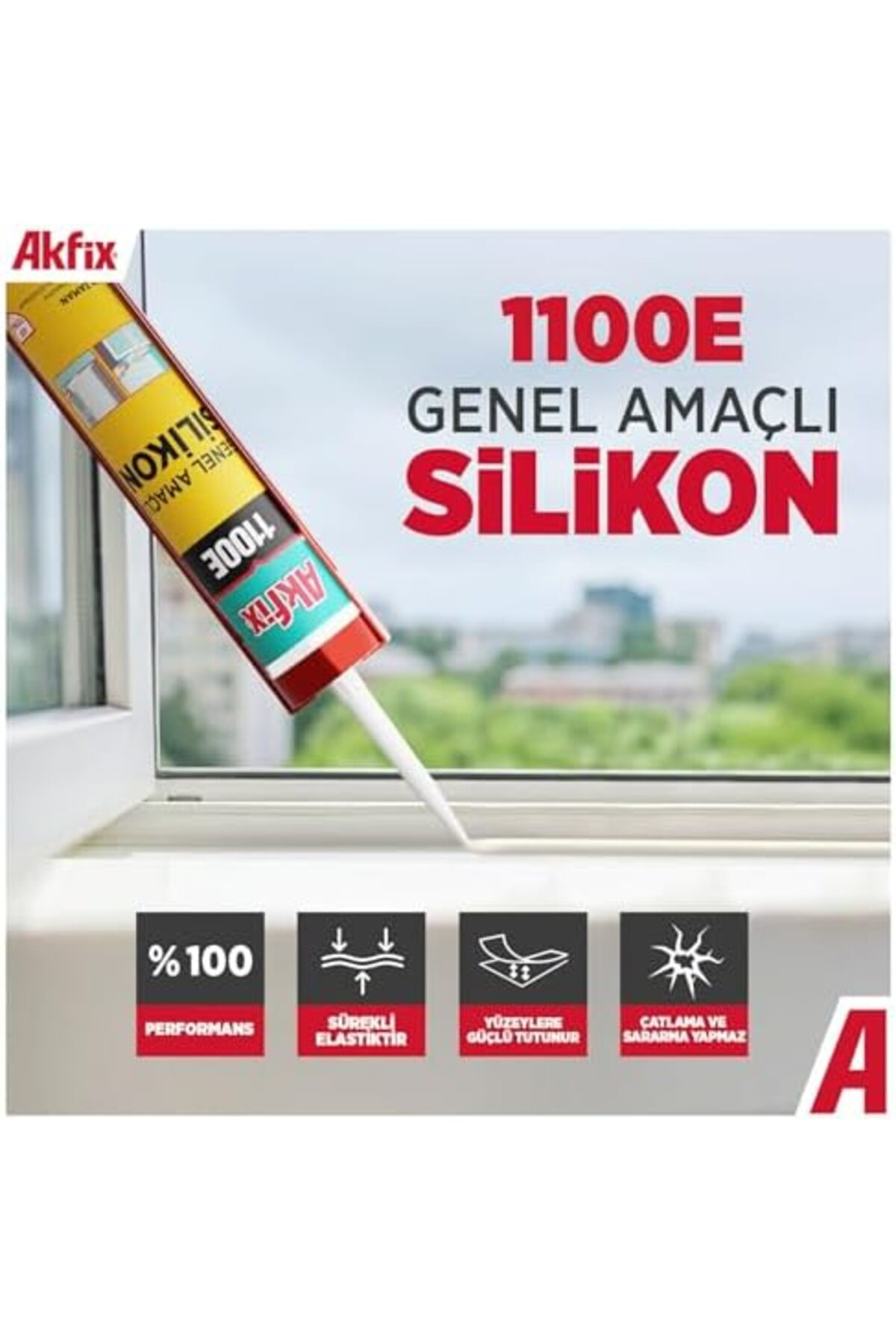 LuxShoping 1100E Genel Amaçlı Siyah Silikon 280 gr 1142128