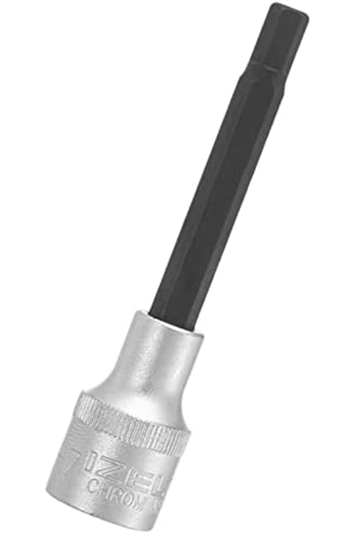 LuxShoping 1113064107 1/2" Uzun Allen Uçlu Lokma Anahtar, Krom, 7