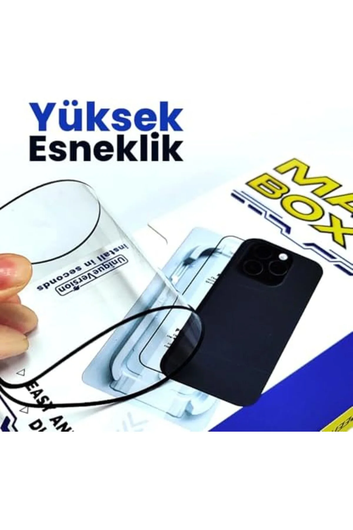 LuxShoping 13 Pro Max / 14 Plus Ekran Koruyucu Cam | MAGIC-BOX To