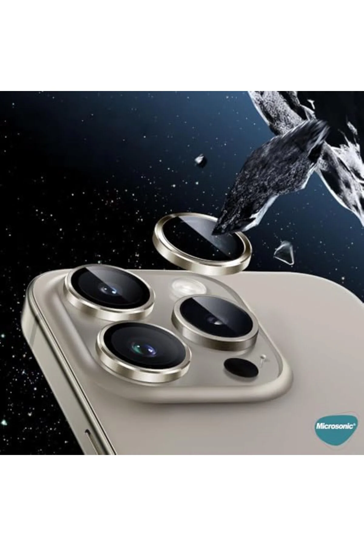 LuxShoping 16 Pro Tekli Kamera Lens Koruma Camı Siyah 1142128