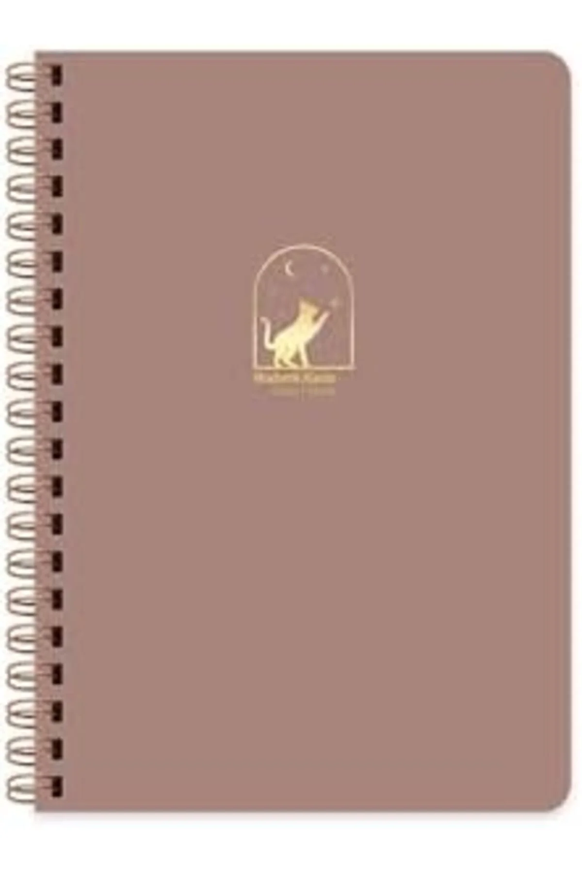 LuxShoping 17 * 24 Spiralli Akademik Ajanda - Mocha 1142128