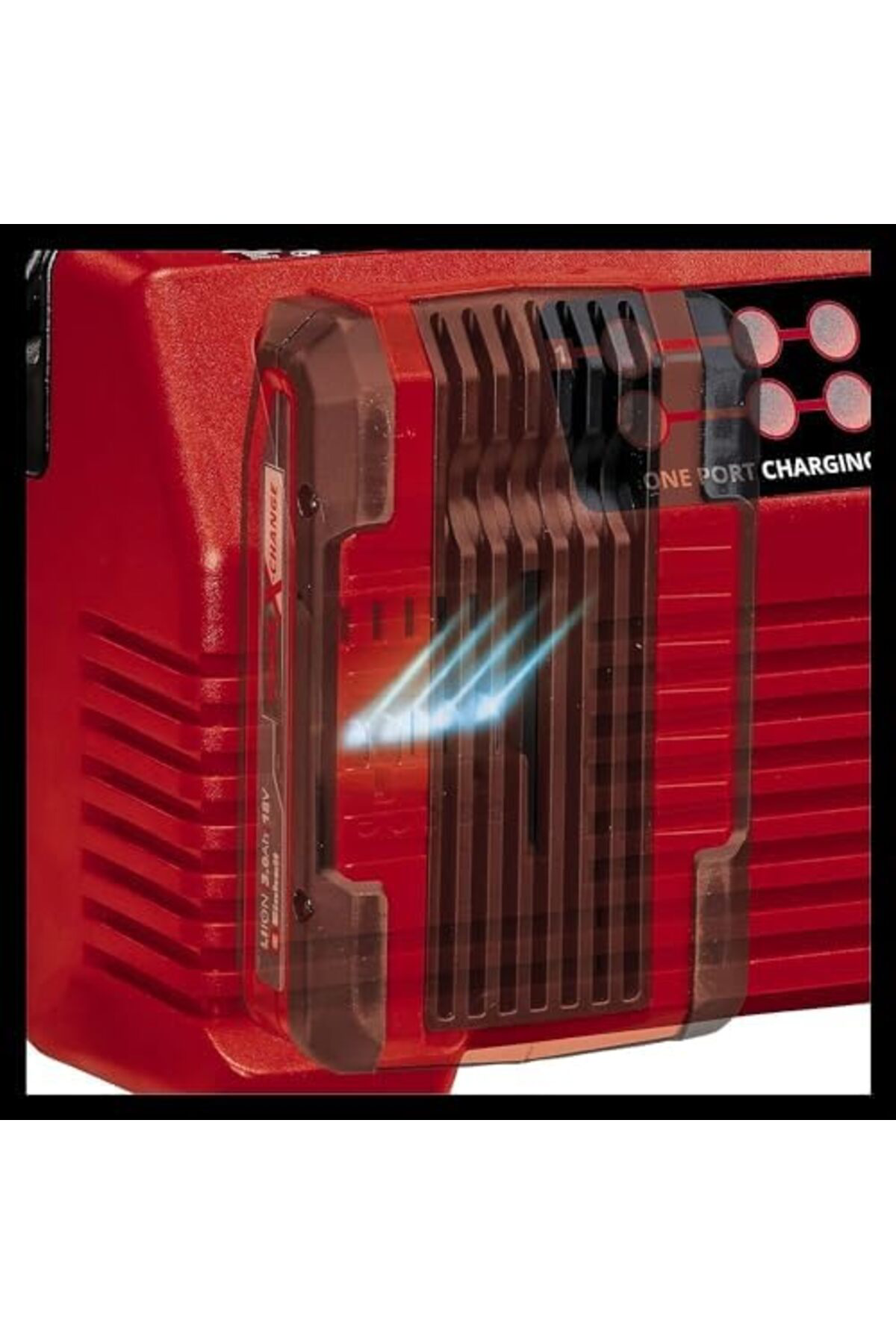 LuxShoping 18V 4A Power X-Quattrocharger, Dörtlü Şarj İstasyonu 1