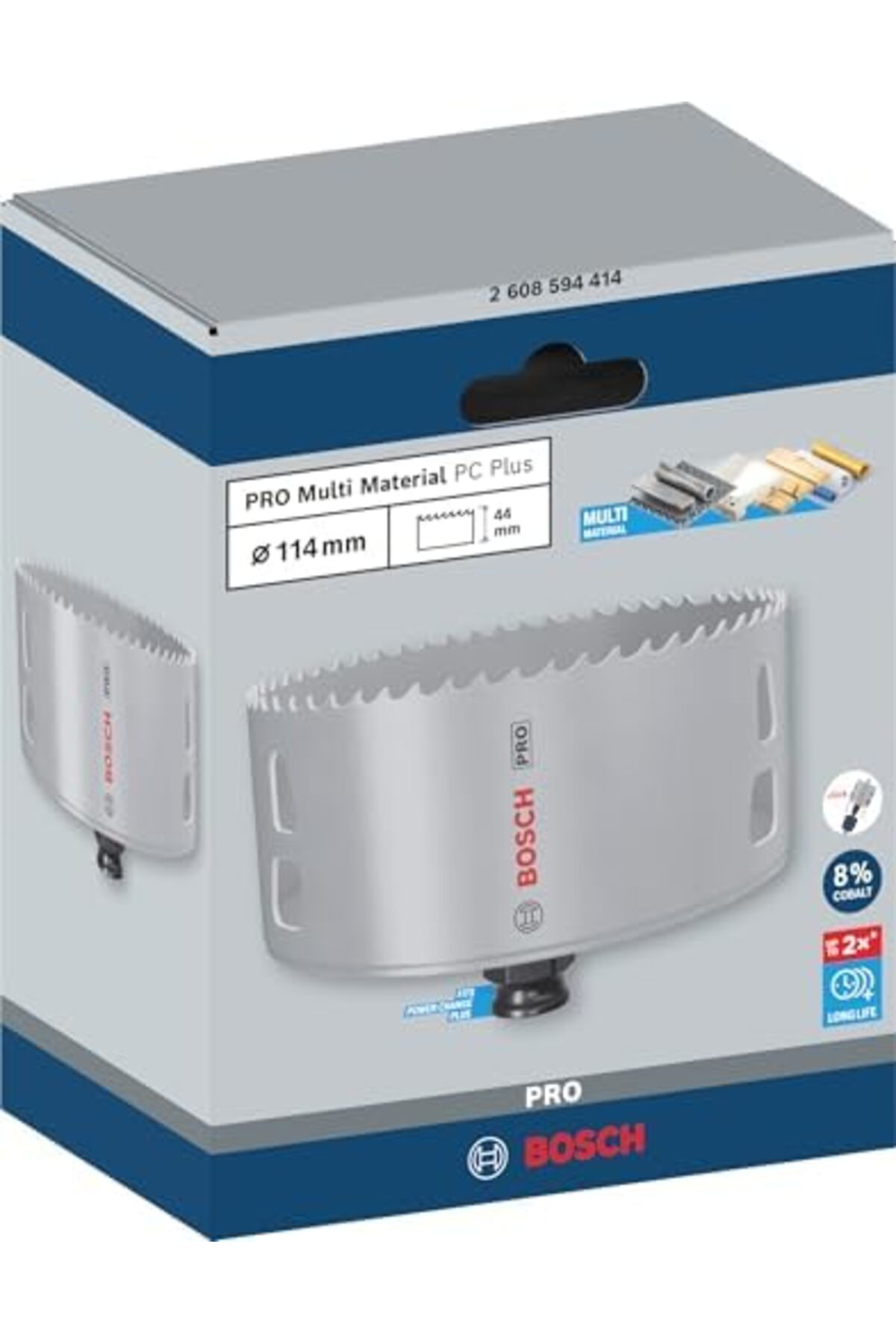 LuxShoping 1x PRO Multi Material Power Plus Delik Açma Testeresi 