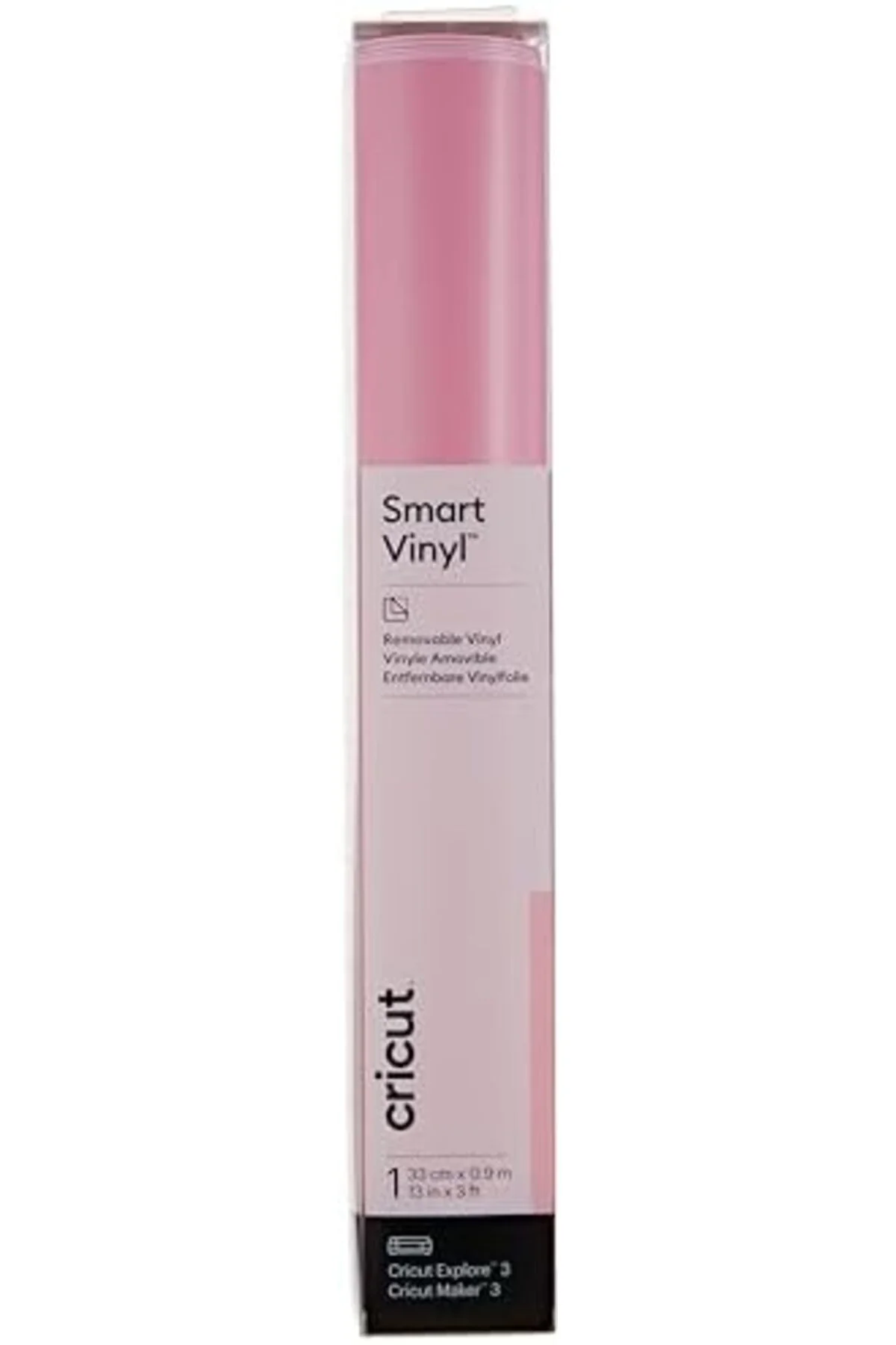 LuxShoping 2008639 SMART VİNİL GEÇİCİ 33X91CM 1 SAYFA AÇIK PEMBE 