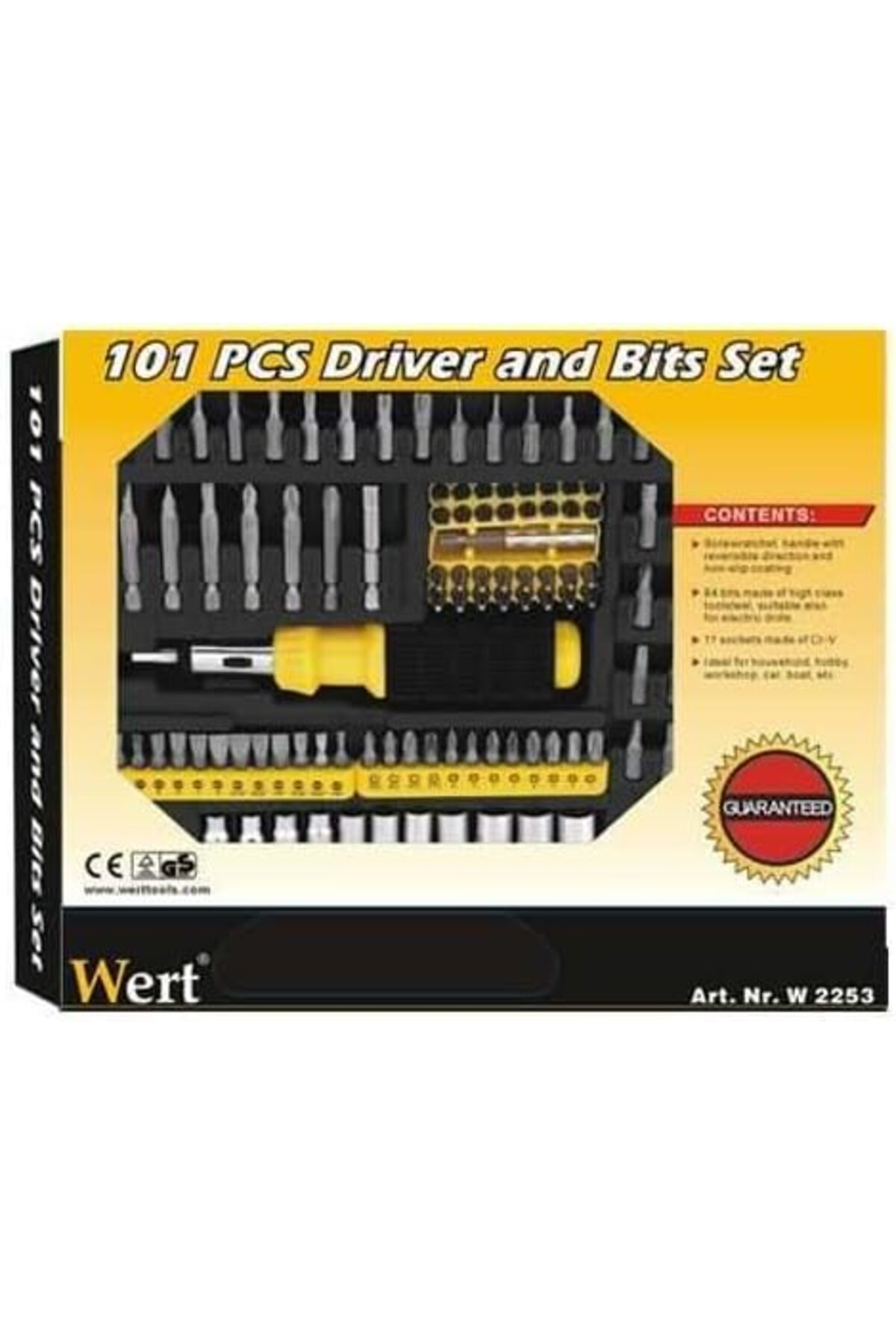 LuxShoping 2253 Tornavida, Uç, Lokma Seti (101 Parça) 1142128