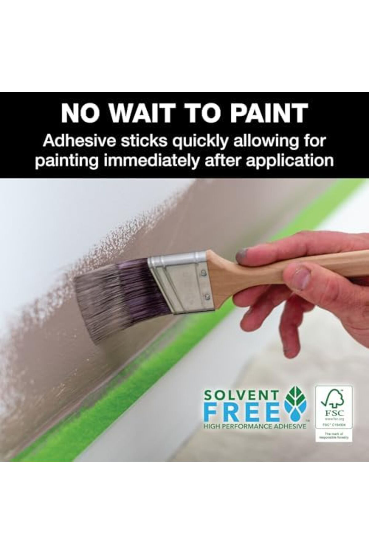 LuxShoping 240660 Çok Yüzeyli Boyacı Bandı, Orta Yapışma, 1,41 in