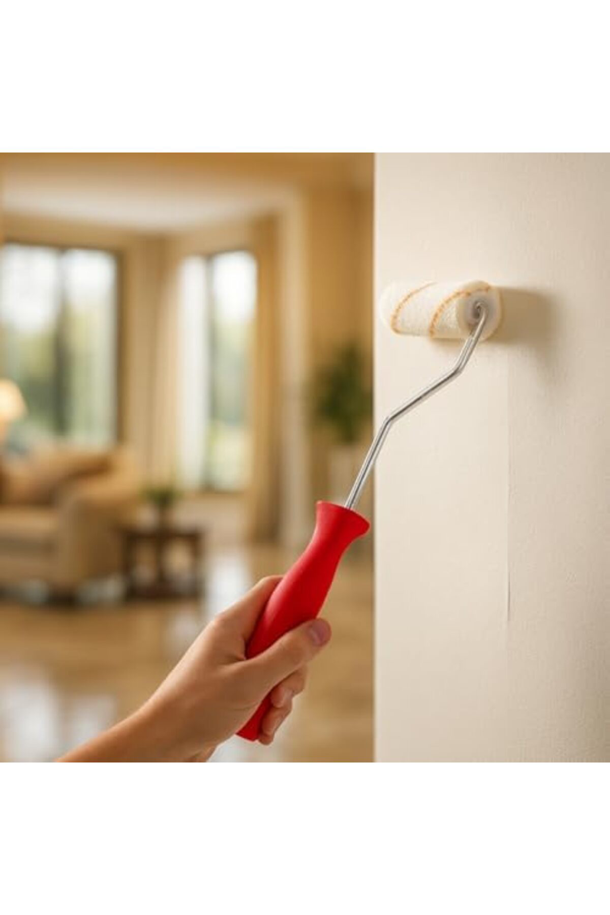 LuxShoping 25-20-10 cm Boya Rulosu – Geniş Yüzeyler İçin Profesyo