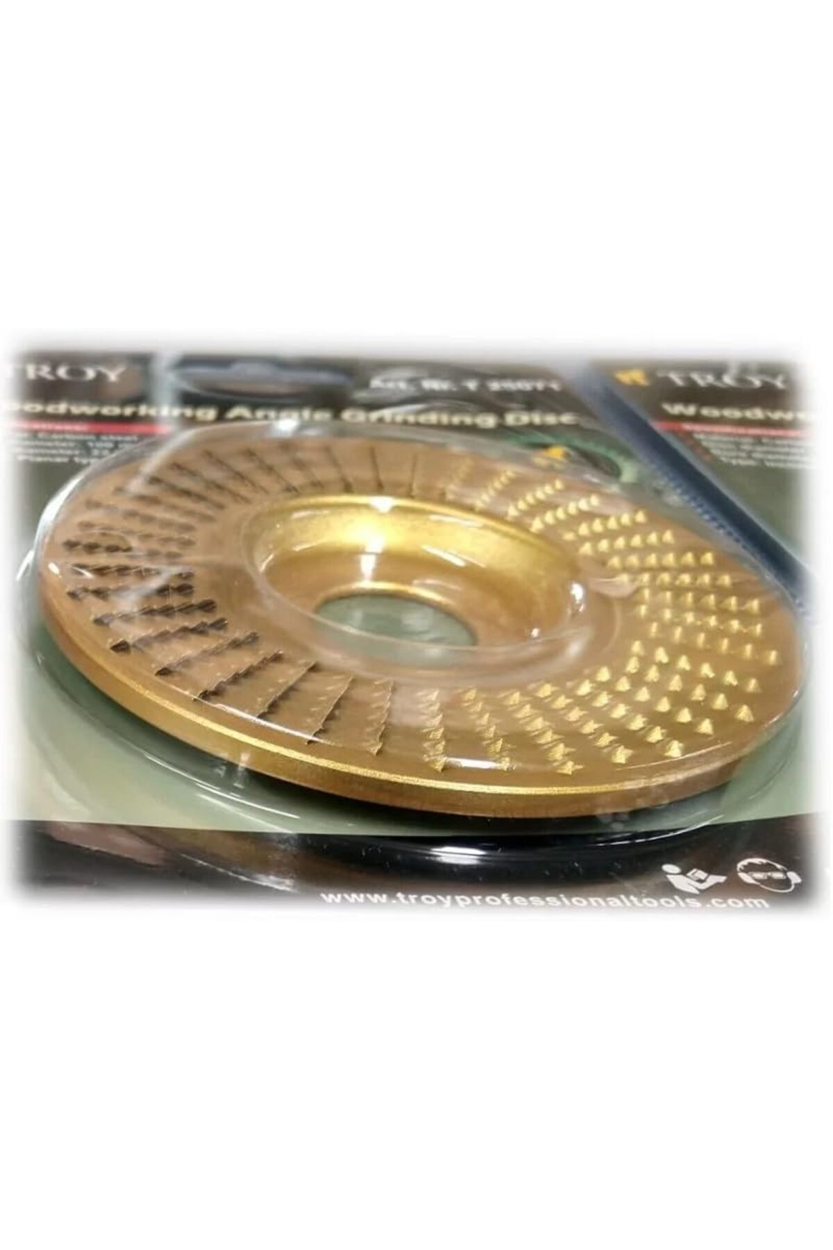 LuxShoping 25075 Avuç Taşlama için Ahşap Aşındırıcı Disk, Düz Yas