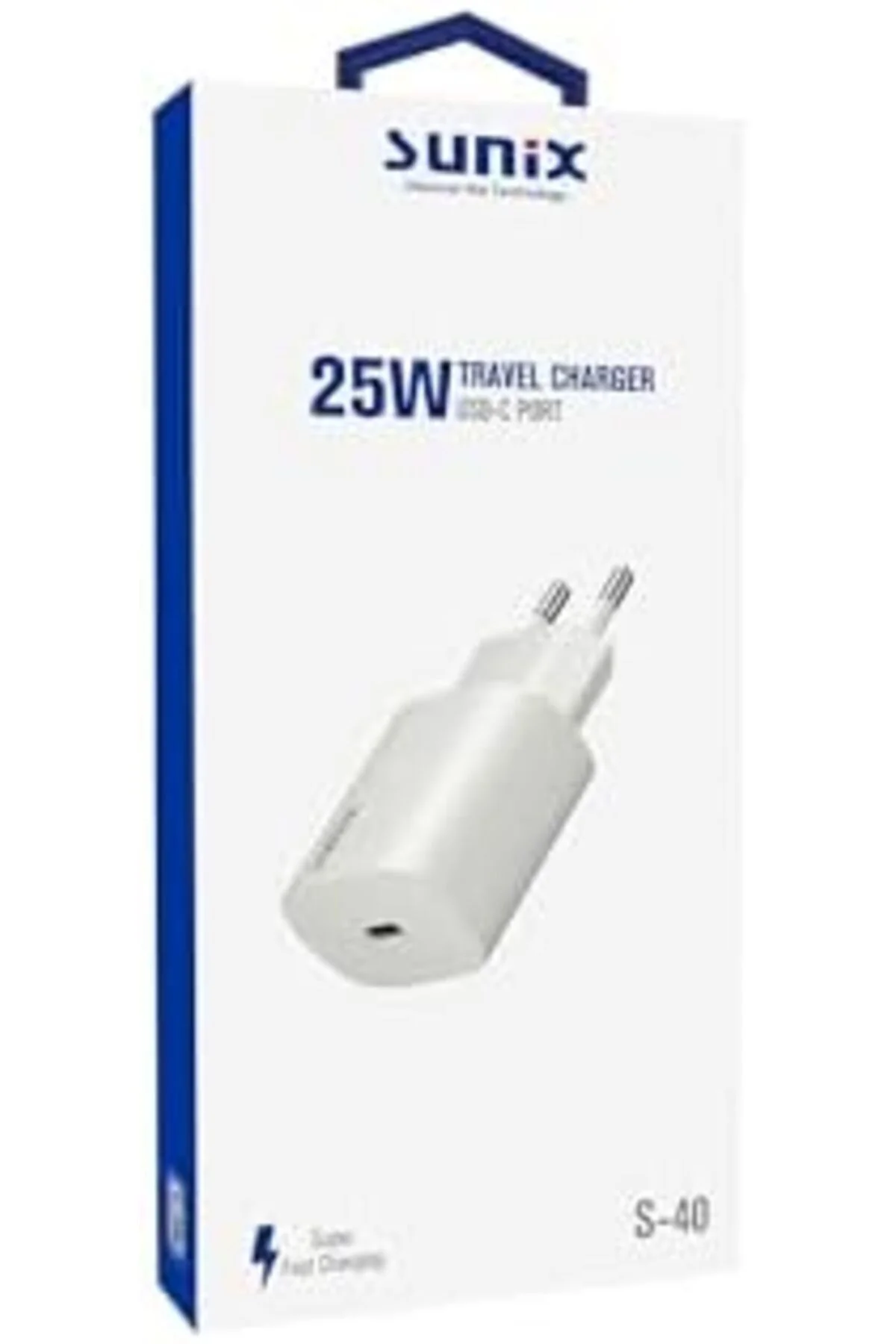 LuxShoping 25W USB-C Girişli Süper Hızlı Şarj Aleti Başlık S-40 1