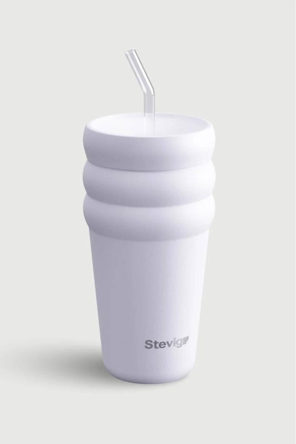 LuxShoping 3 Bubble Two-Cap Straw Tumbler Çelik Termos 600 ML Lil LuxShoping 3 Bubble Two-Cap Straw Tumbler Çelik Termos 600 ML Lil