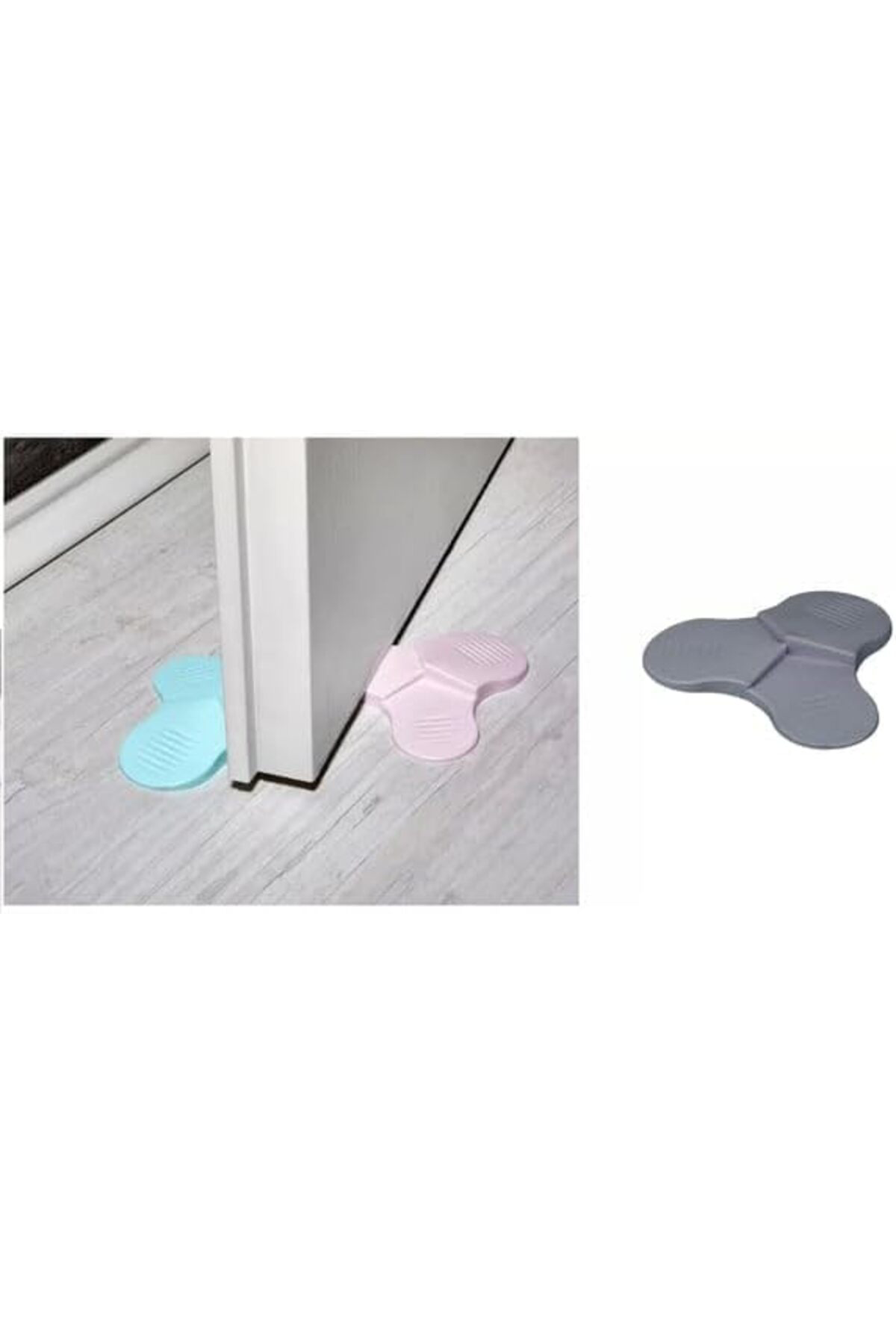 LuxShoping 3 Kademeli Silikon Kapı Stoperi 4'lü Set 1142128