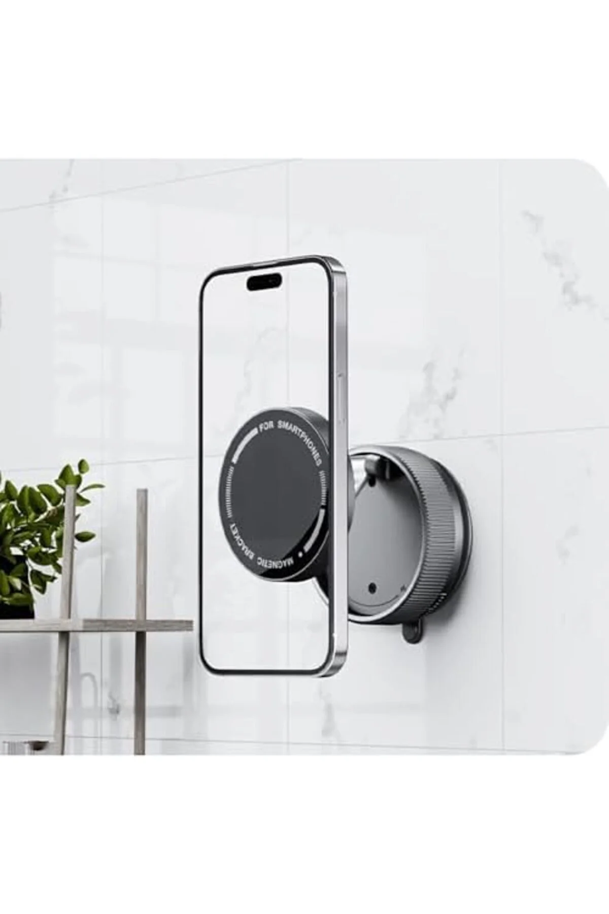 LuxShoping 360° Dönebilen Manyetik Telefon Tutucu, Vakumlu Araç İ LuxShoping 360° Dönebilen Manyetik Telefon Tutucu, Vakumlu Araç İ