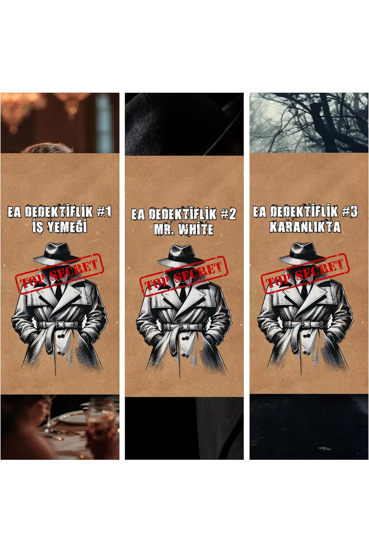 LuxShoping 3lü Dedektif Oyunu Seri Katil Davası, Suçluyu Bulma, Ç