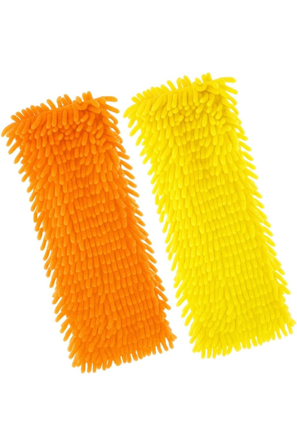 LuxShoping 40 cm Mikrofiber Makarna Başlığı – Renkli Temizlik Mop