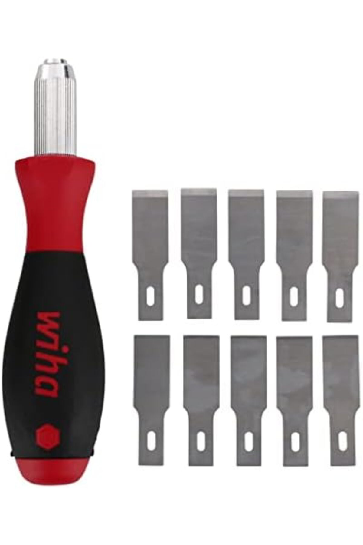 LuxShoping 43090 Evrensel Jilet Kenarlı Kazıyıcı SoftFinish Saplı LuxShoping 43090 Evrensel Jilet Kenarlı Kazıyıcı SoftFinish Saplı