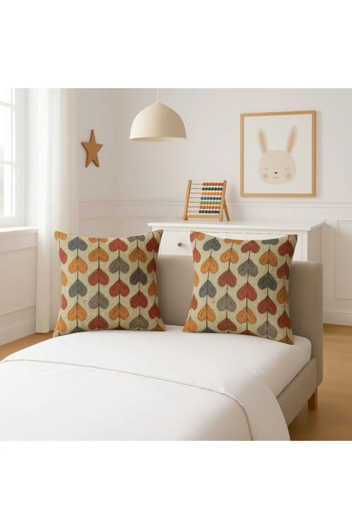 LuxShoping 4’lü Dijital Baskılı Dekoratif Yastık Kılıfı Seti 45x4