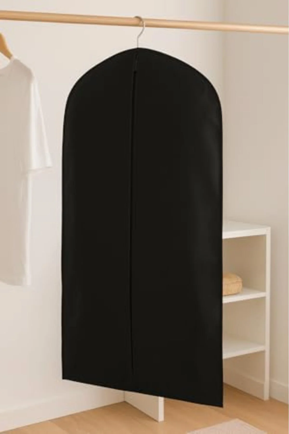 LuxShoping 5 Adet Takım Elbise Kılıfı Siyah Gamboç Suit Cover 114