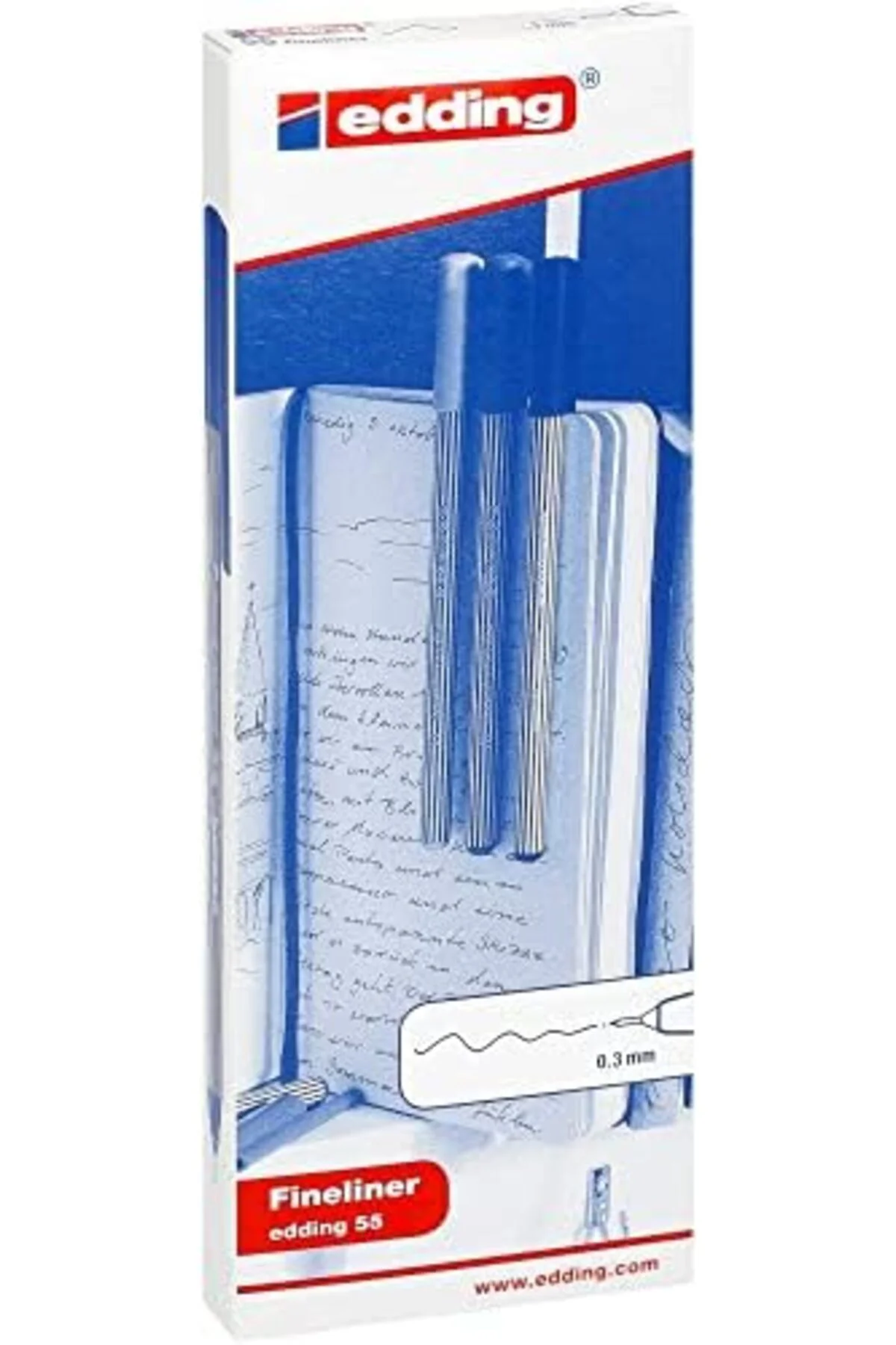 LuxShoping 55 - turkuaz - 5 kalem - 0,3 mm uç 1142128