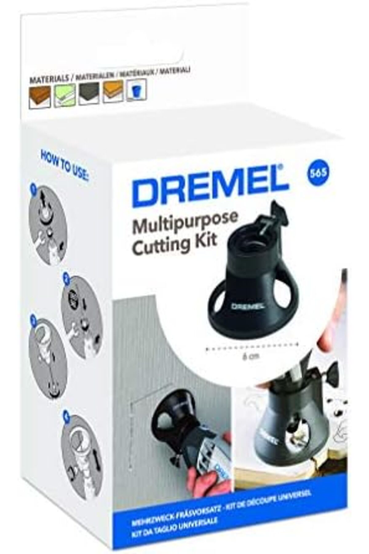 LuxShoping 565 Çok Amaçlı Alçıpan ve Ahşap Kesme Kiti, 1 Kesme Kı