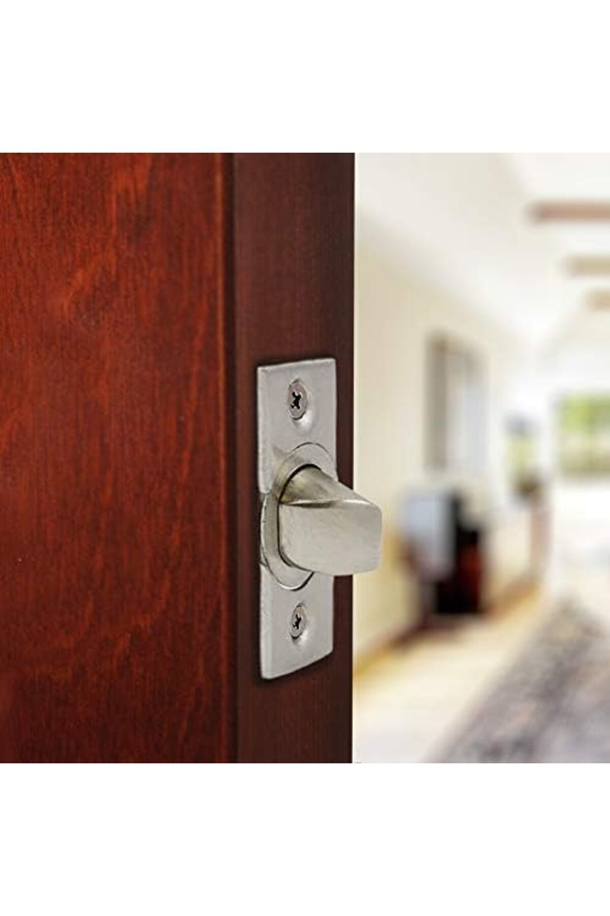 LuxShoping 582213 6 Yollu Evrensel Kare Mil Geçiş Mandalı Nikel 1