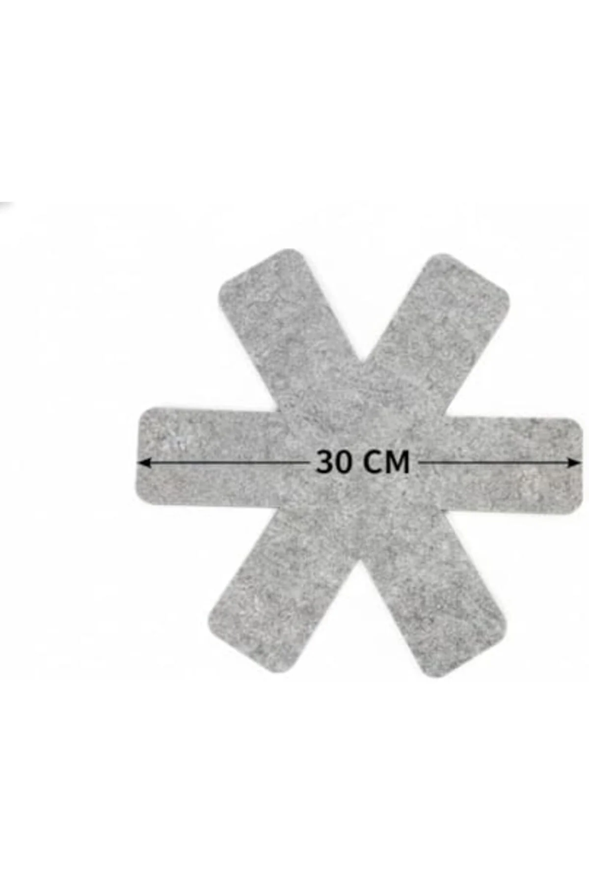 LuxShoping 6 Adet Keçe Tencere ve Tabak Koruyucu – 30 cm Çizilme 