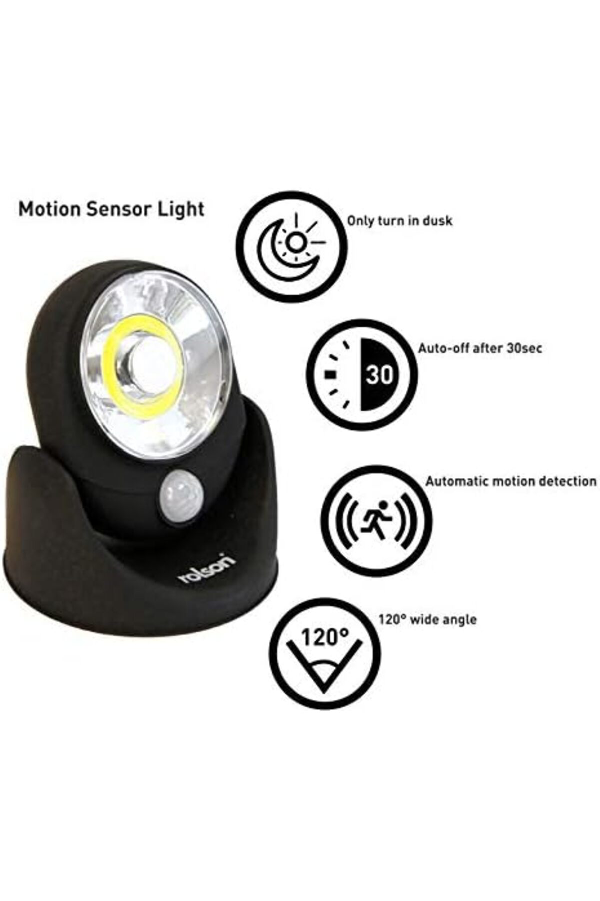 LuxShoping 61688 COB Motion Sensor Light 1142128