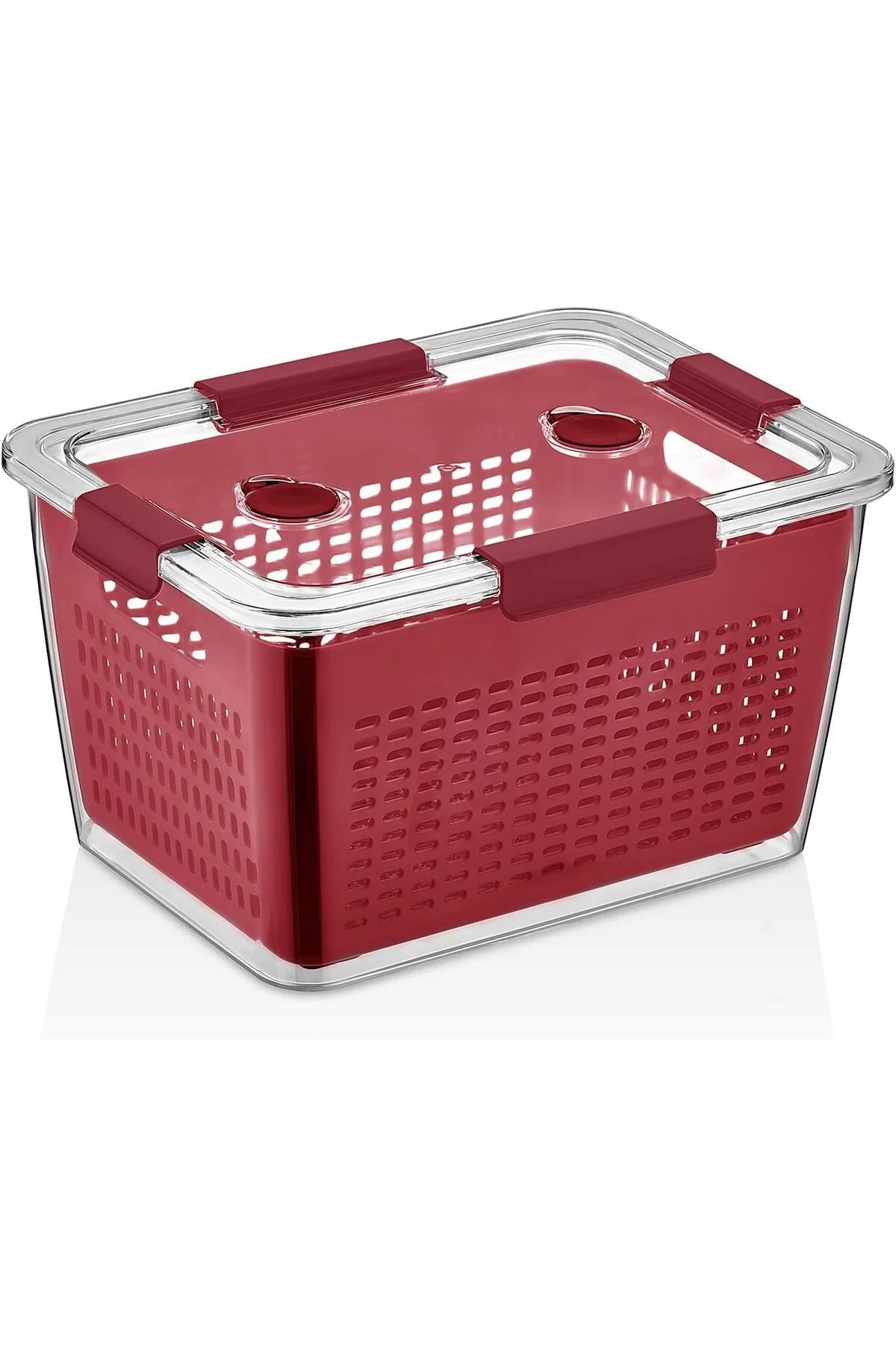 LuxShoping 7 lt Lavin Saklama Kabı Bordo 1142128