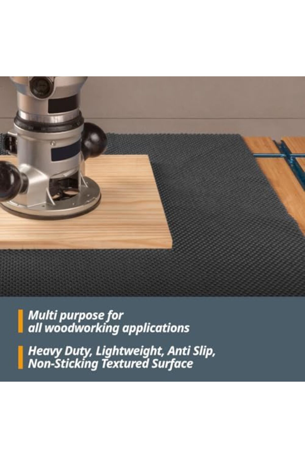 LuxShoping 71014 Router Pad, 24 kaymaz ile 122 cm 1142128