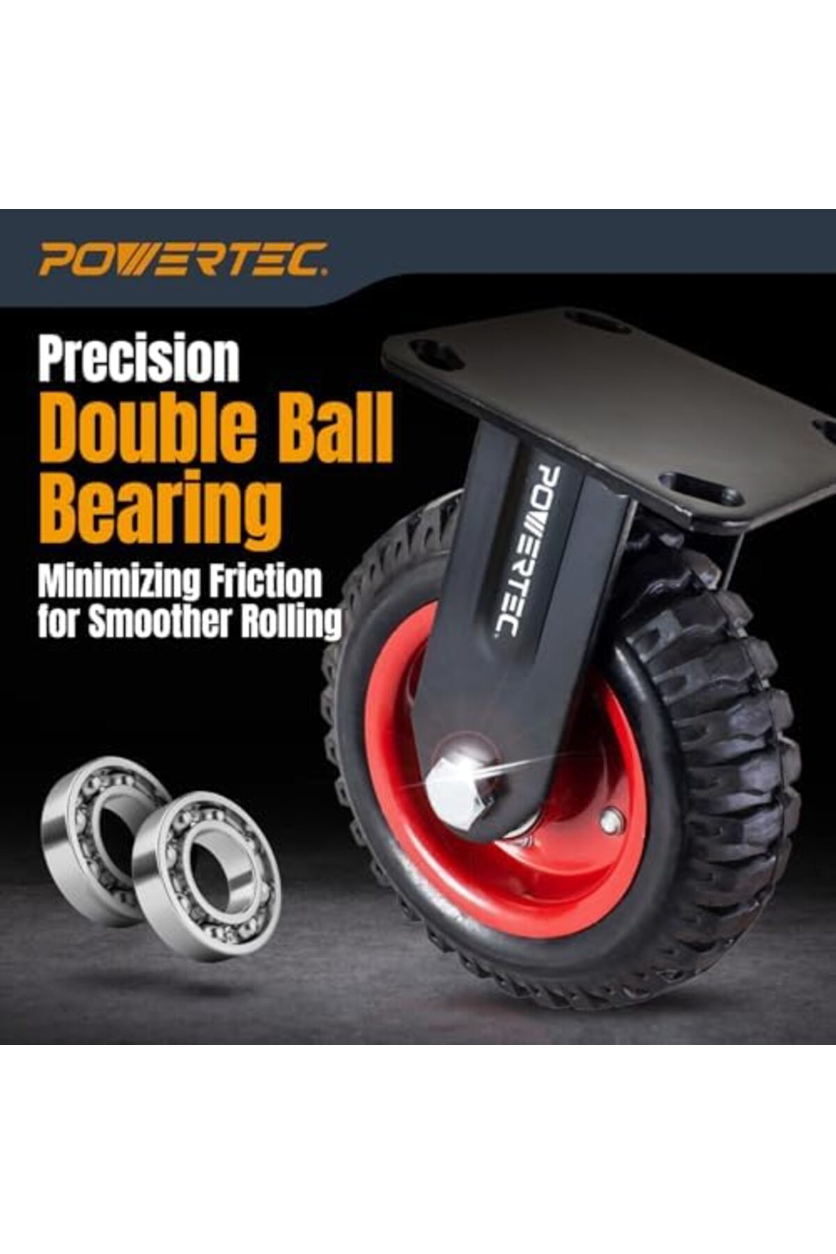 LuxShoping 8 İnç Teker Tekerlekleri, Tezgah, Dolly, Araba, Araba,